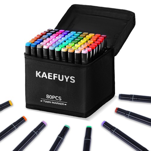 Kaefuys pennarelli colori - pennarelli, 80