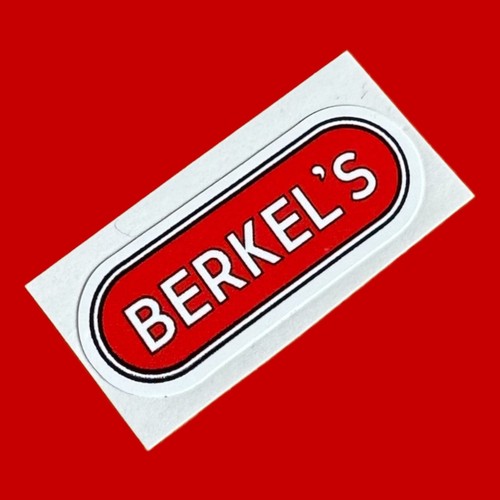 Berkel stove vinyl sticker - berkel’s,