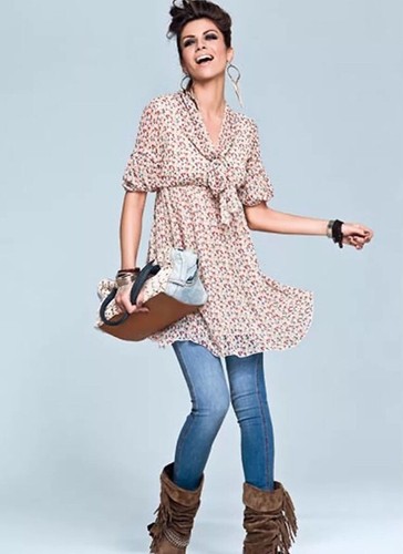 Denny rose abito tg - denny,