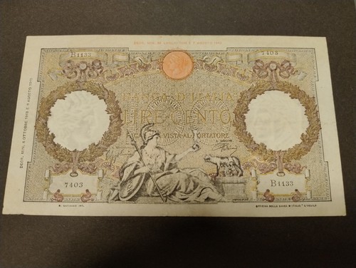 100 lire capranesi - lire,