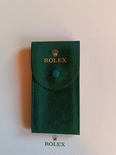 Green Rolex genuine Pochette