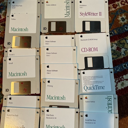 Set floppy dischi sistema mac - set,