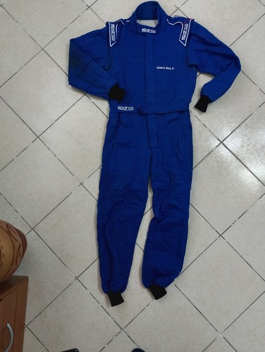 Tuta rally sparco blu - da,