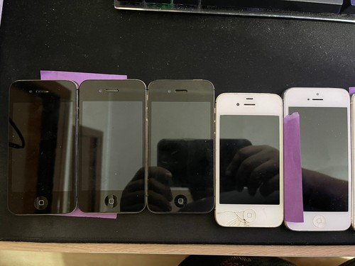 Lot apple iphone - of,