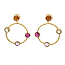 Orecchini a cerchio Marco