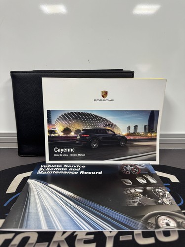 Porsche cayenne owner pack - porsche,