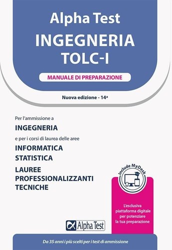 Alpha test ingegneria - alpha, tolc-i