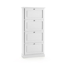 Scarpiera bianca arte povera - , 4