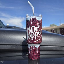 Bicchiere in acciaio inox 40 oz - Dr. Pepper-Dr. Pepper Lovers ~ soda ~ regalo fatto a mano