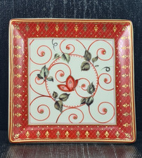 henriette svuotatasche porcellana con decoro cm 12 x 12 cm