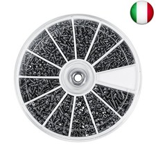 Kit Di Viti E Bulloni In Acciaio Inox, 600 Pezzi 12 Tipi Per Occhiali E