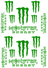 16 adesivi in vinile