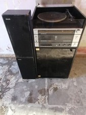Stereo con giradischi per vinili e per cassette