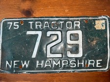 Targa TRATTORE NEW HAMPSHIRE