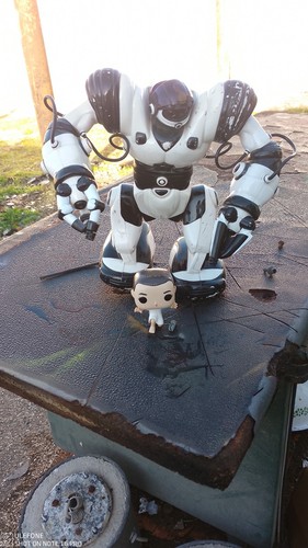 Robot giocattolo vintage - vintage, a