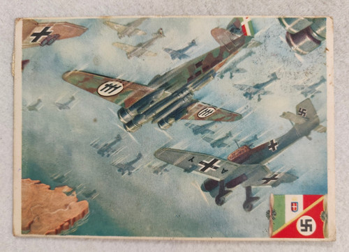 Cartolina aviazione arma - aviazione,