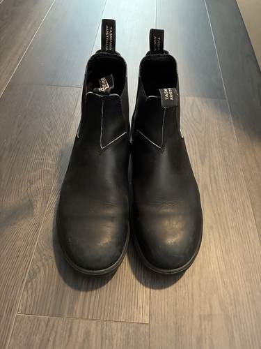 Stivali blundstone pelle nera - blundstone,