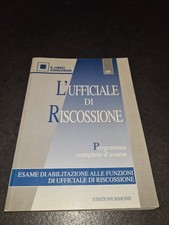 L'ufficiale di Riscossione programma completo d'esame ed. Simone libro concorso