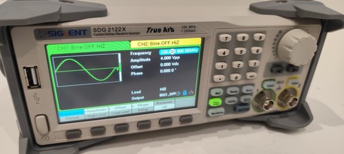 Siglent sdg 2122x 120mhz - sdg-2122x,