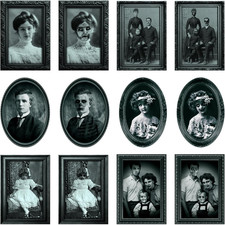 Confezione Da 6 Decorazioni per Halloween 3D Che Cambiano Il Viso in Movimento G