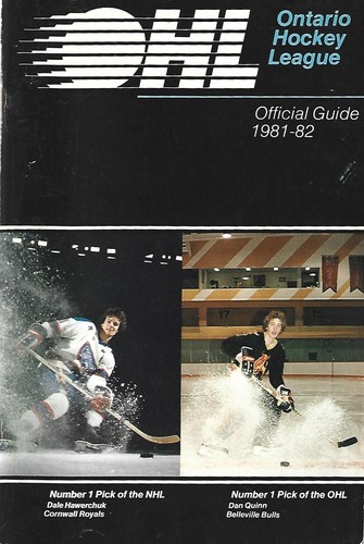 Rare 1981 ohl media guide - 1981/82,