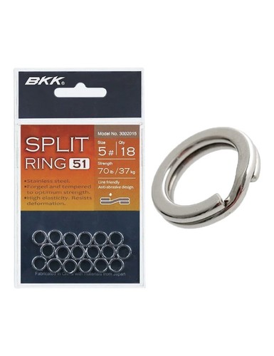 Split ring bkk acciao inox - 51,