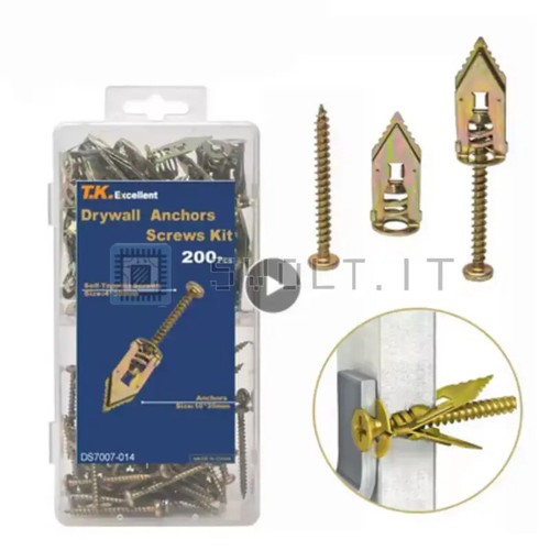 Kit 30pz viti - 30pz, autofilettanti