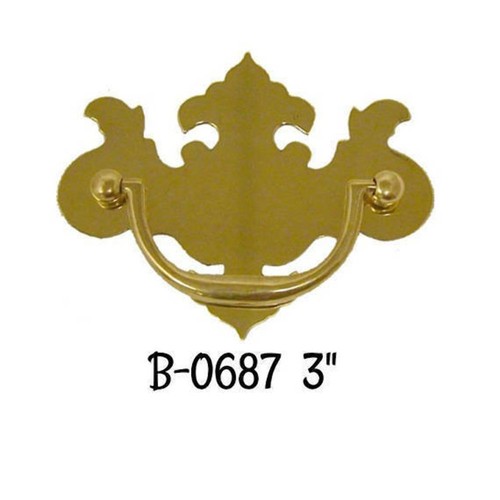 Cassetto chippendale ottone - cassetto,