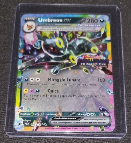 Carta pokèmon promo umbreon - carta,