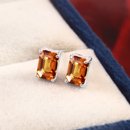 Orecchini bottone argento - a,