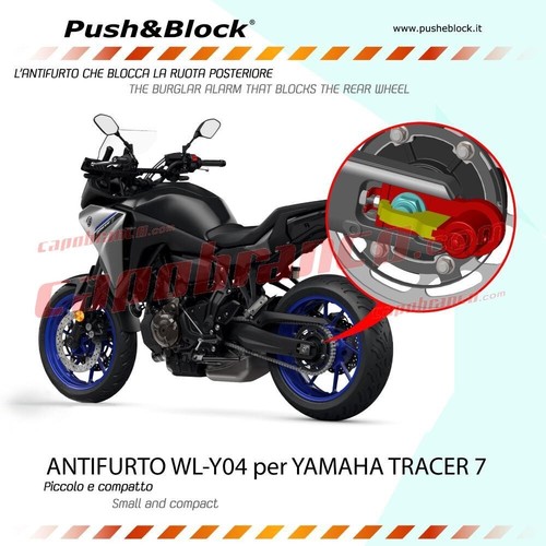 Antifurto meccanico push - push, &