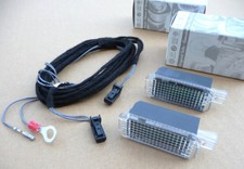 Kit retrofit illuminazione vano piedi LED adatto per VW Golf 7 (5G) + Variant anteriore NUOVO