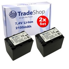 2x batteria 2100mAh per Sony