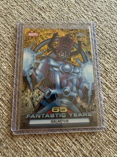 Inserto topps chrome - topps, marvel