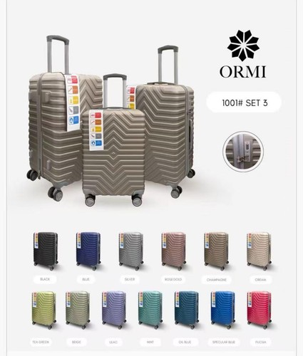 Tris valigie ormi set pezzi - ormi,