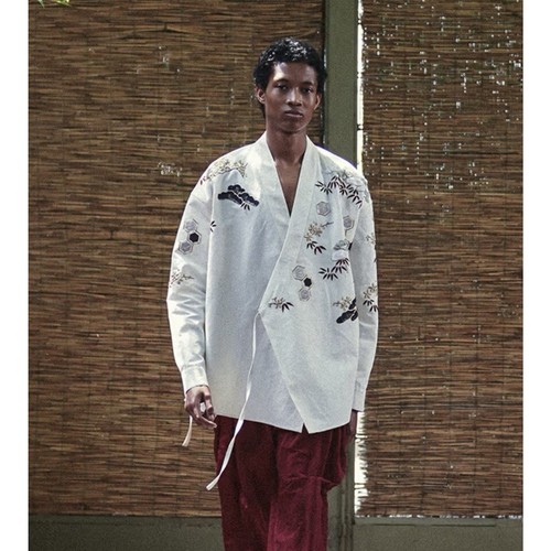 Rara giacca kimono corta