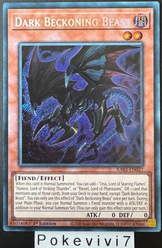 Carte dark beckoning - dark,