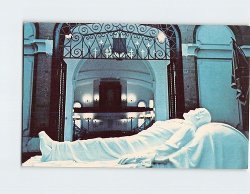 Cartolina statua recumbent - statua,