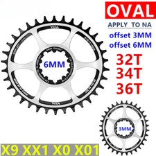 Anello ovale bicicletta mtb