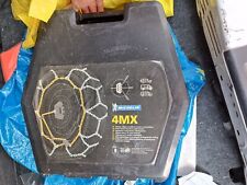 catene da neve in x autotensione Michelin 4mx 107 usate pari al nuovo