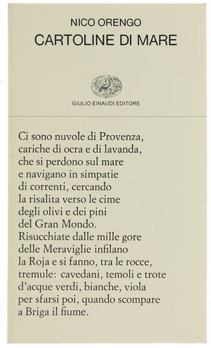 Cartoline mare orengo - mare.,