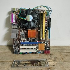 Motherboard Socket 775  ASUS PSKPL-AM - CPU INTEL Core 2 Duo E8400 - RAM 2Gb ✅