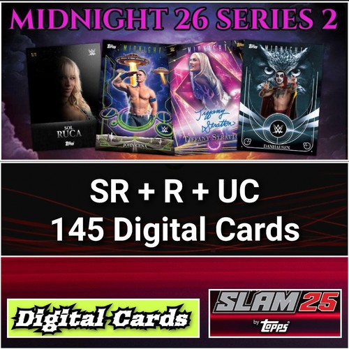 Topps wwe slam midnight - slam,