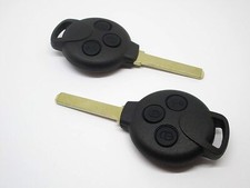 2 X TELECOMANDO GUSCIO COVER CHIAVE SMART 451 FORTWO FORFOUR ROADSTER COPPIA