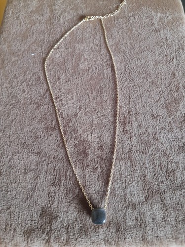 Collana acciaio dorato - collana,