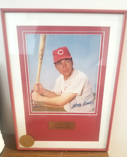 Johnny bench autografo - bench, walt