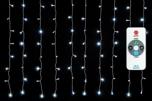 Tenda luminosa decorazione - x,
