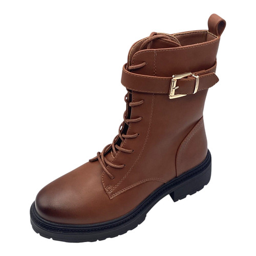 Stivali donna combat - biker, uk