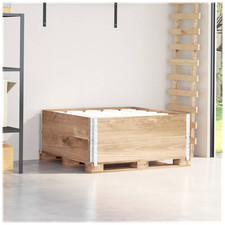 Collare Pallet Nero Legno