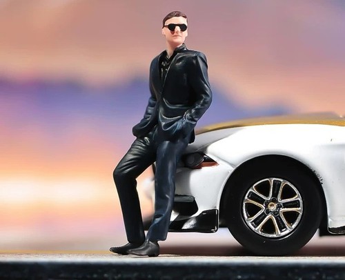 Painted figure model - 1:64,